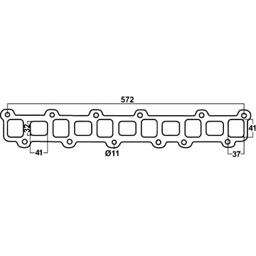 Redback Gasket for Ford Maverick (02/1988 - 03/1994), Nissan Patrol (06/1980 - 09/2001) - Brixton 4x4 - Buy Online Now!